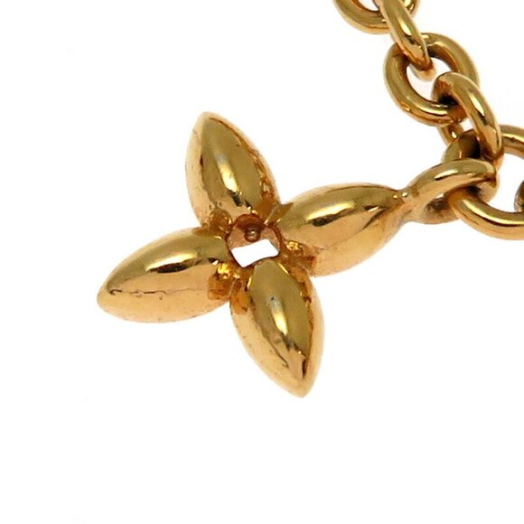 LOUIS VUITTON Gold Charm Bracelet - Picture 2 of 7